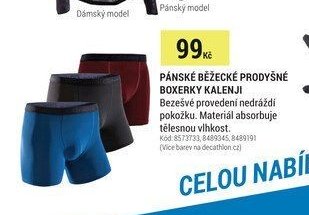 PÁNSKÉ BĚŽECKÉ PRODYŠNÉ BOXERKY KALENJI