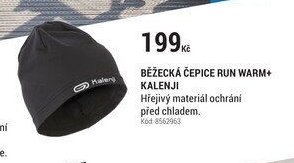 BĚŽECKÁ ČEPICE RUN WARM+ KALENJI
