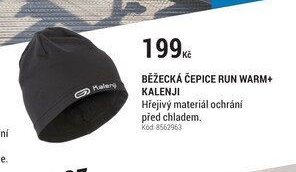 Běžecká čepice Run Warm+ Kalenji
