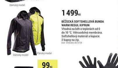 BĚŽECKÁ SOFTSHELLOVÁ BUNDA WARM REGUL KIPRUN
