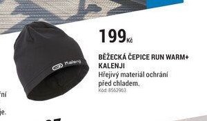BĚŽECKÁ ČEPICE RUN WARM+ KALENJI
