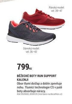 BĚŽECKÉ BOTY RUN SUPPORT KALENJI