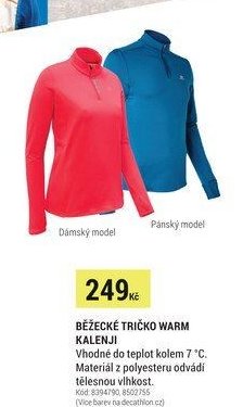 BĚŽECKÉ TRIČKO WARM KALENJI