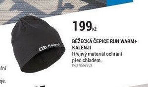 BĚŽECKÁ ČEPICE RUN WARM+ KALENJI