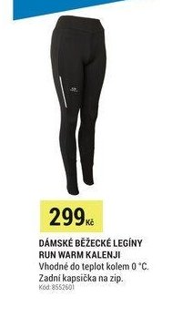 DÁMSKÉ BĚŽECKÉ LEGÍNY RUN WARM KALENJI