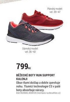 BĚŽECKÉ BOTY RUN SUPPORT KALENJI