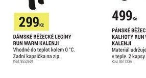 DÁMSKÉ BĚŽECKÉ LEGÍNY RUN WARM KALENJI