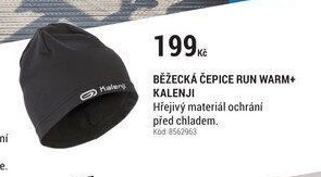 BĚŽECKÁ ČEPICE RUN WARM+ KALENJI
