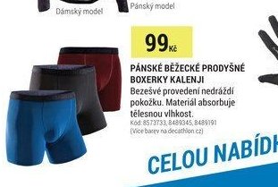 PÁNSKÉ BĚŽECKÉ PRODYŠNÉ BOXERKY KALENJI