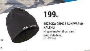 BĚŽECKÁ ČEPICE RUN WARM+ KALENJI