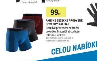 PÁNSKÉ BĚŽECKÉ PRODYŠNÉ BOXERKY KALENJI