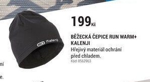 BĚŽECKÁ ČEPICE RUN WARM+ KALENJI