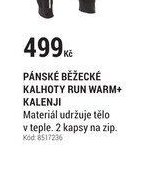 PÁNSKÉ BĚŽECKÉ KALHOTY RUN WARM+ KALENJI