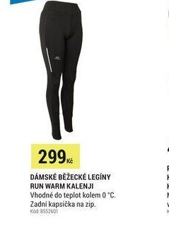 DÁMSKÉ BĚŽECKÉ LEGÍNY RUN WARM KALENJI