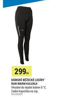 DÁMSKÉ BĚŽECKÉ LEGÍNY RUN WARM KALENJI