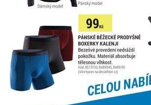 PÁNSKÉ BĚŽECKÉ PRODYŠNÉ BOXERKY KALENJI