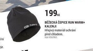 BĚŽECKÁ ČEPICE RUN WARM+ KALENJI