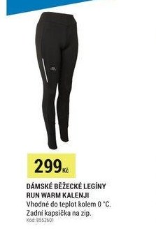 DÁMSKÉ BĚŽECKÉ LEGÍNY RUN WARM KALENJI