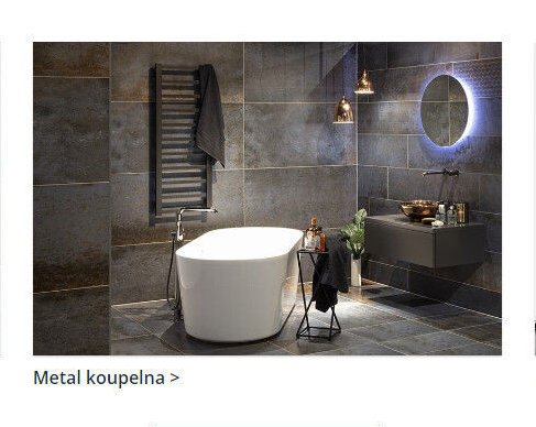 Metal koupelna