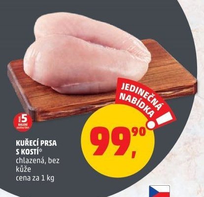 KUŘECÍ PRSA S KOSTÍ
