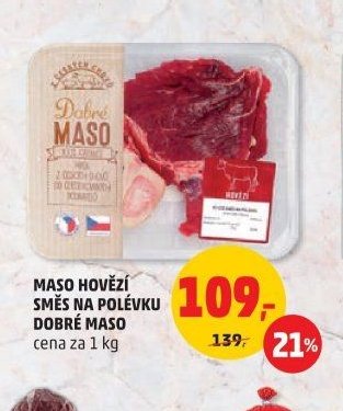 MASO HOVĚZÍ SMĚS NA POLÉVKU DOBRÉ MASO