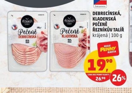 DEBRECÍNSKÁ, KLADENSKÁ PEČENĚ ŘEZNÍKŮV TALÍŘ