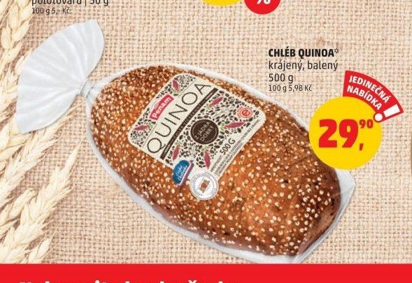 CHLÉB QUINOA