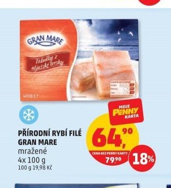 PŘÍRODNÍ RYBÍ FILÉ GRAN MARE