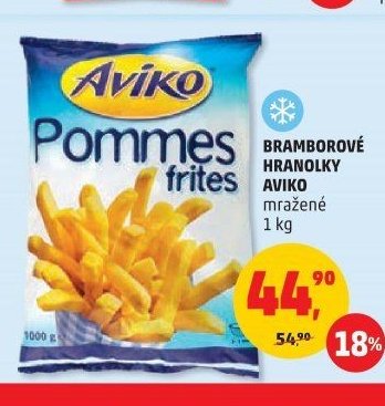 BRAMBOROVÉ HRANOLKY AVIKO mražené