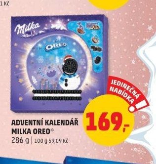 ADVENTNÍ KALENDÁŘ MILKA OREO