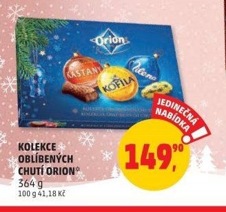 KOLEKCE OBLÍBENÝCH CHUTÍ ORION