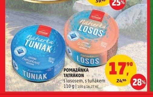 Pomazánka Tatrakon s lososem