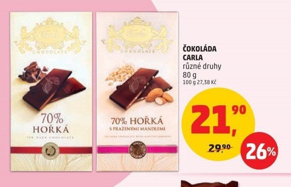 ČOKOLÁDA CARLA