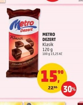 METRO DEZERT Klasik