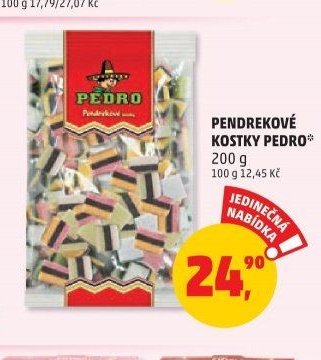 PENDREKOVÉ KOSTKY PEDRO