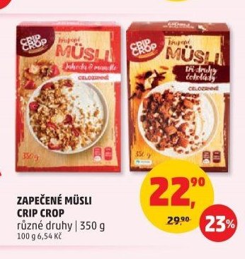 ZAPEČENÉ MÜSLI CRIP CROP