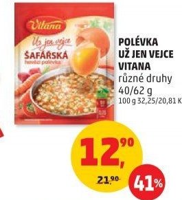 POLÉVKA UŽ JEN VEJCE VITANA