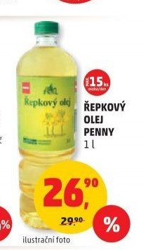 ŘEPKOVÝ OLEJ PENNY