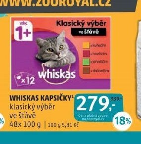 WHISKAS KAPSIČKY