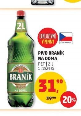 PIVO BRANÍK NA DOMA