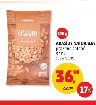 ARAŠÍDY NATURALIA