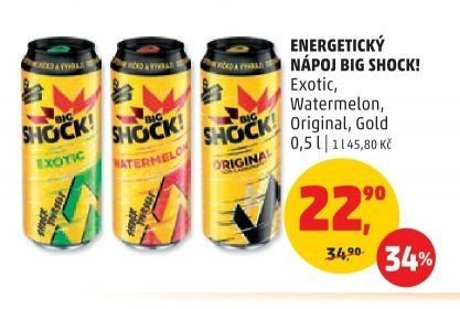Energetický nápoj Big Shock!