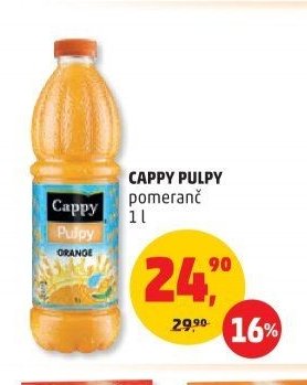 Cappy Pulpy pomeranč