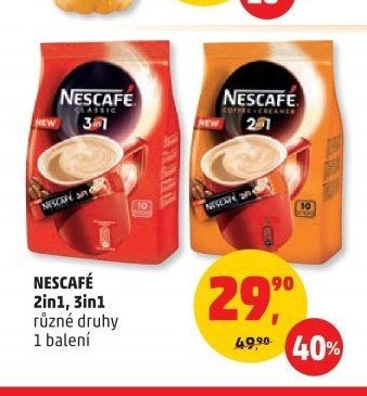 Nescafé 2in1, 3in1
