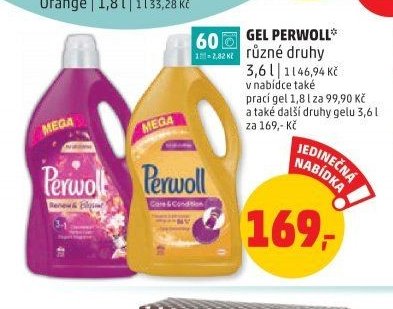GEL PERWOLL různé druhy