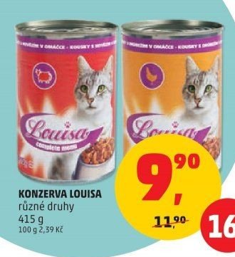 KONZERVA LOUISA různé druhy