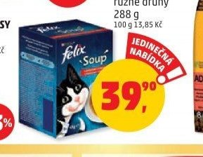 POLÉVKA PRO KOČKY FELIX různé druhy