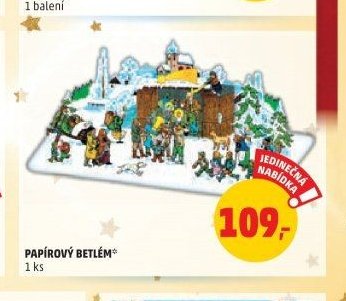 PAPÍROVÝ BETLÉM