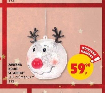 Závěsná koule se sobem