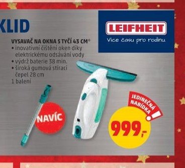 VYSAVAČ NA OKNA S TYČÍ 43 CM
